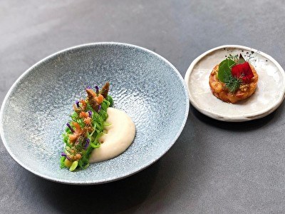 Ecologische gerechten Restaurant Wannee Leeuwarden
