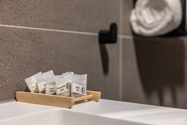 Nachhaltige Seifenstücke Notiz Hotel Leeuwarden